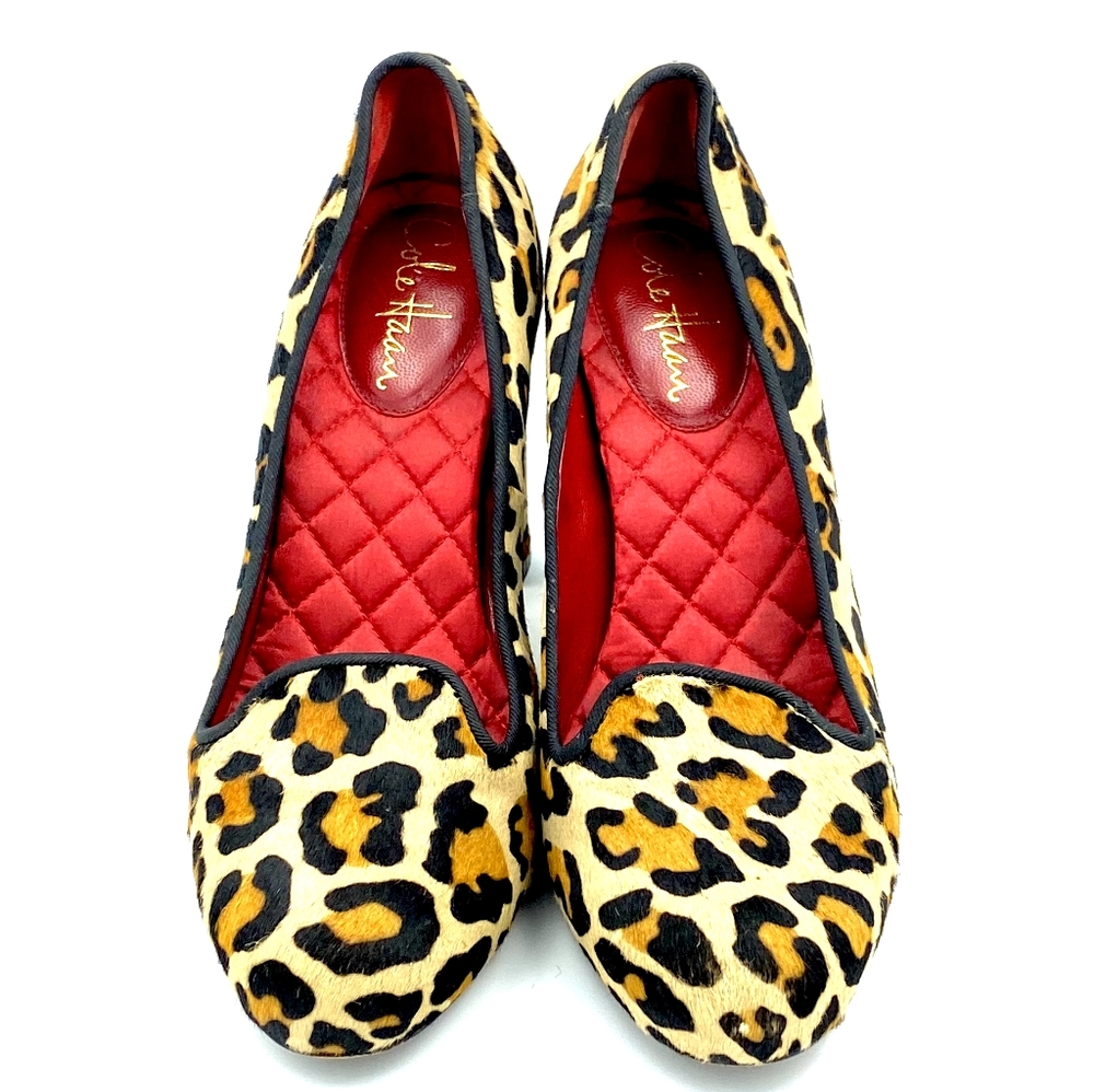 EUC Cole Haan Morgan Leopard Pumps
